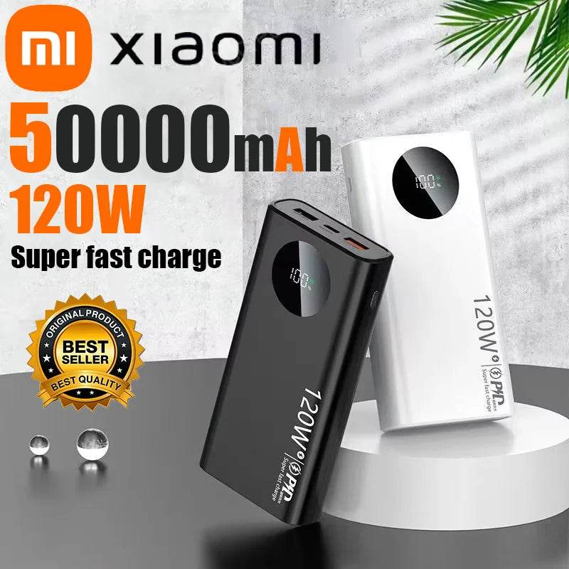 Xiaomi 120W 50000mAh Power Bank - Încărcare Rapidă - Venduqo