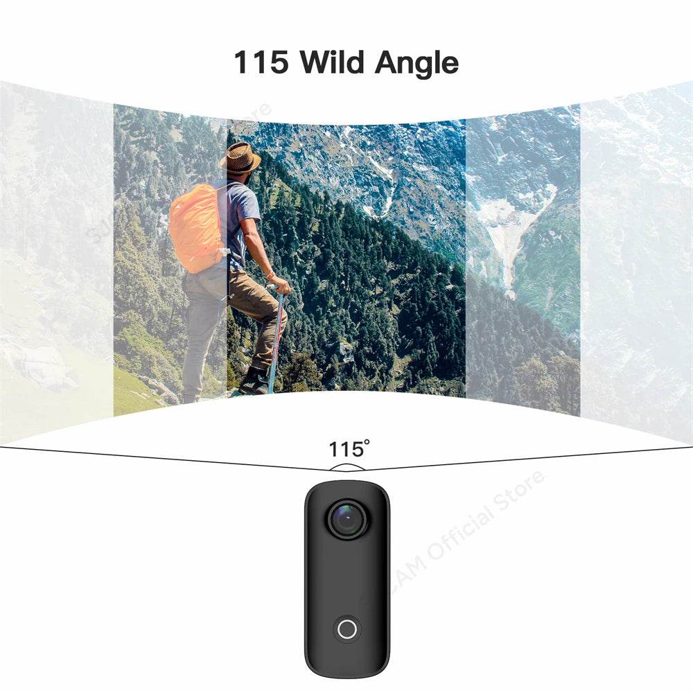 Camera de Acțiune SJCAM C100 Plus 4K 30M Waterproof - Venduqo