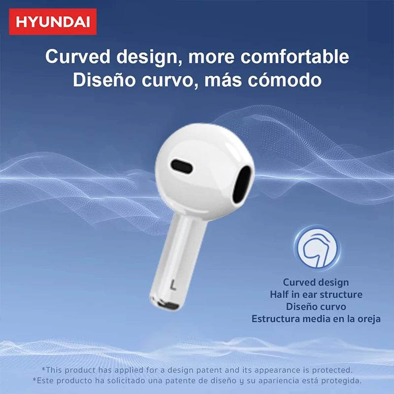 Casti Bluetooth HYUNDAI HY-T02 AI cu traducere - Venduqo