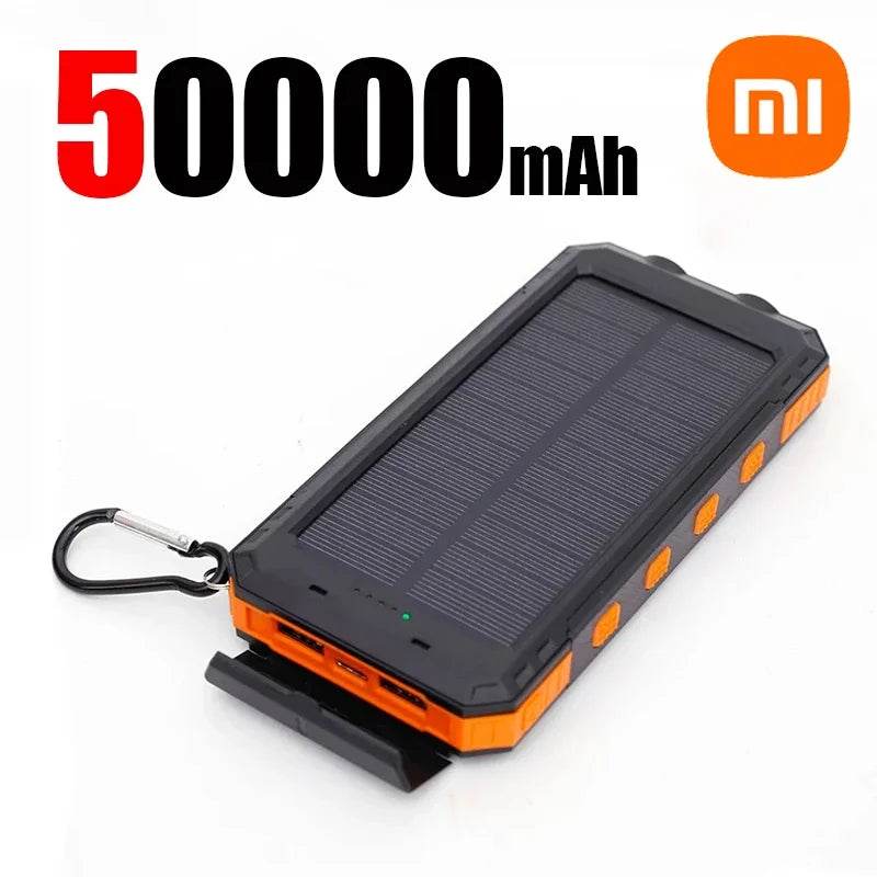 Power Bank Solar Xiaomi 200000mAh cu Lampa LED - Venduqo