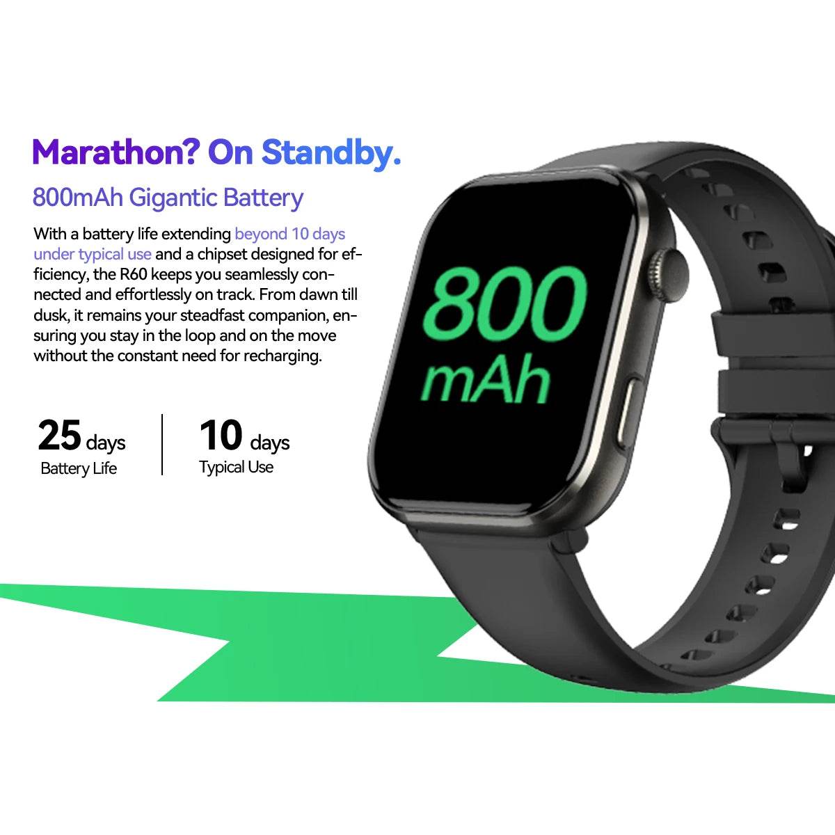 Smartwatch Blackview R60 cu Display AMOLED de 1.96'' - Venduqo