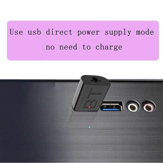 Adaptor Bluetooth 5.0 pentru Radio Auto cu Jack 3.5mm - Venduqo