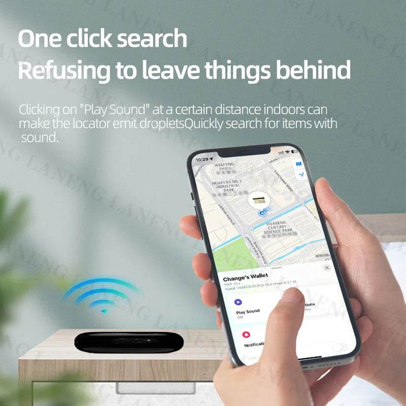 GPS Tracker IP67 MFI pentru Apple - Localizator Inteligent - Venduqo