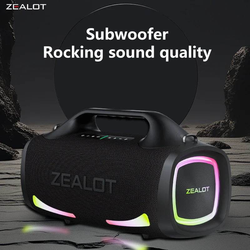 Boxă Wireless Portabilă Zealot S79 100W cu Subwoofer - Venduqo