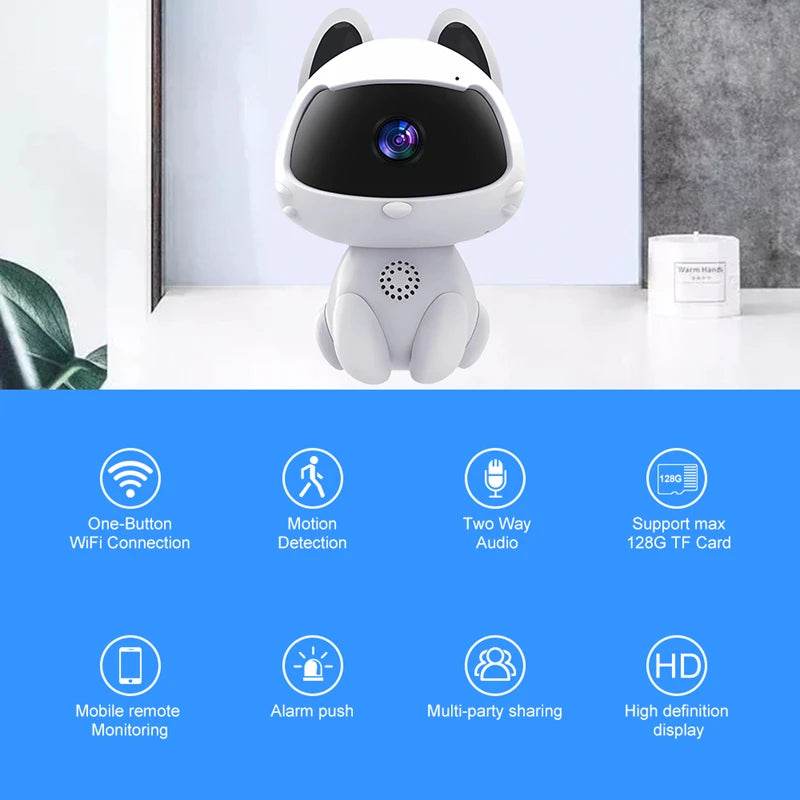 Cameră de Supraveghere Xiaomi 360° Smart Home Mi 4K K9 - Venduqo