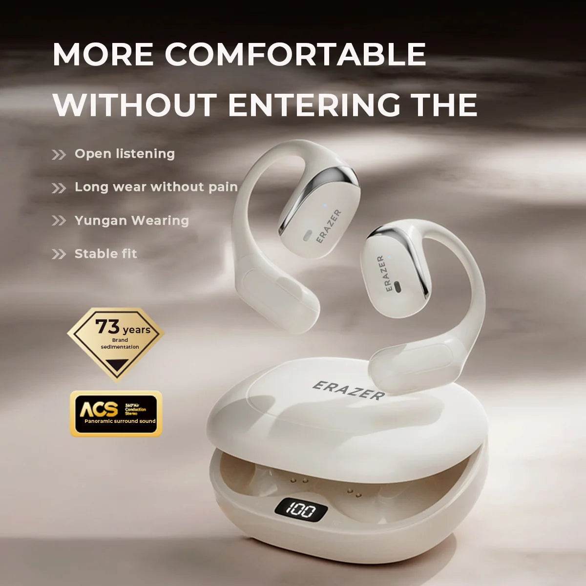Căști Wireless Lenovo ERAZER X9 cu Mic și Reducere Zgomot - Venduqo