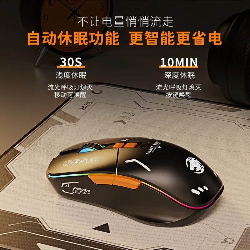 Mouse Wireless Bluetooth G308 pentru Gaming, Birou, Silentios - Venduqo