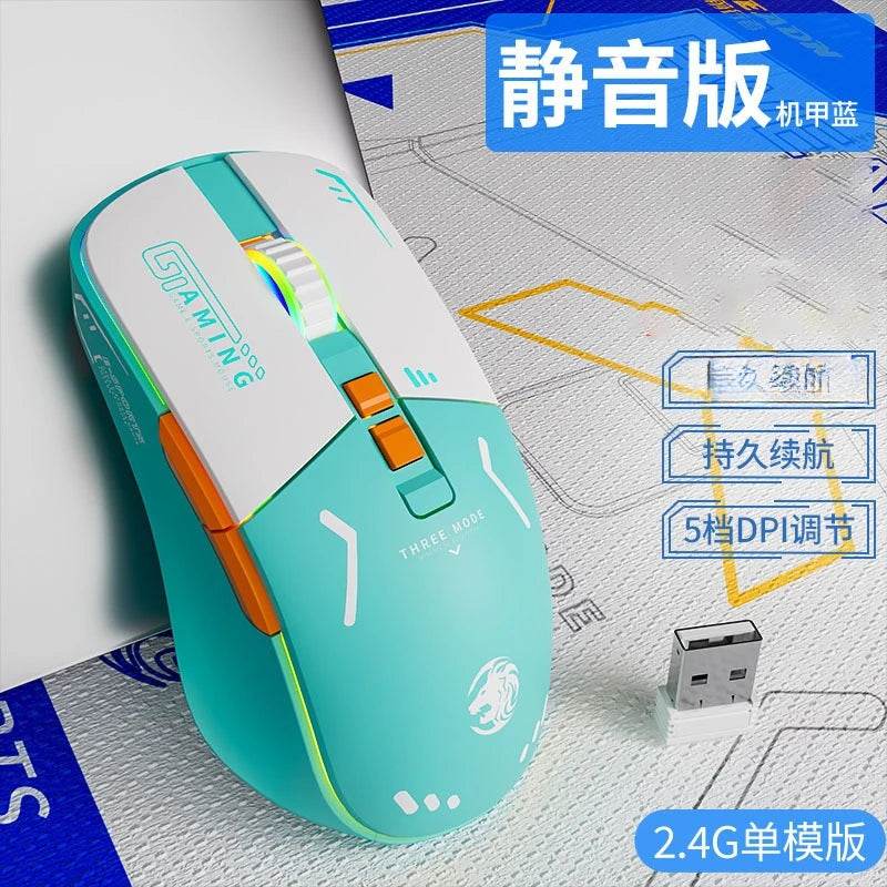 Mouse Wireless Bluetooth G308 pentru Gaming, Birou, Silentios - Venduqo