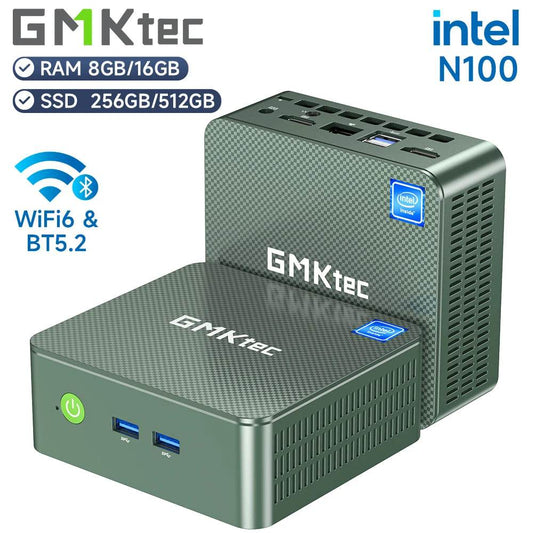 GMKtec G3 Mini PC - Intel Alder Lake N100, Windows 11 Pro