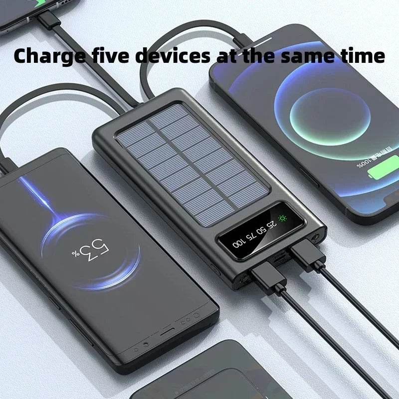 Banca de Putere Solară Xiaomi 200000mAh Ultra Capacitate - Venduqo