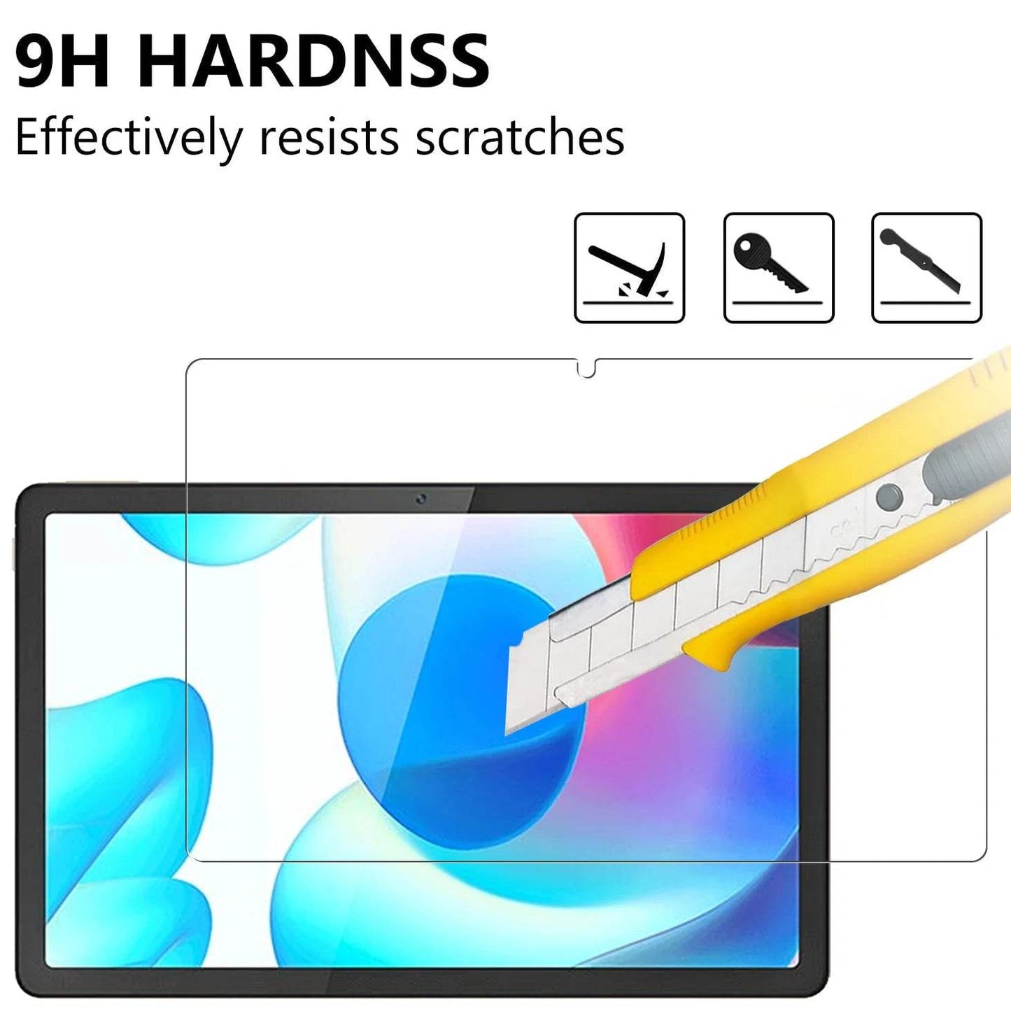 Protector Ecran din Sticlă pentru OPPO Realme Pad 10.4 și OPPO Pad 11 - Venduqo