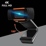 Webcam 4K cu Microfon - Camera USB pentru Laptop - Venduqo