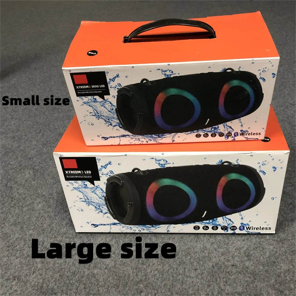 Boxă Portabilă Bluetooth 100W cu Lumini RGB - Waterproof și TWS - Venduqo