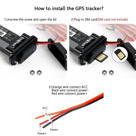 SinoTrack ST-901 GPS Tracker pentru Vehicule - Waterproof - Venduqo