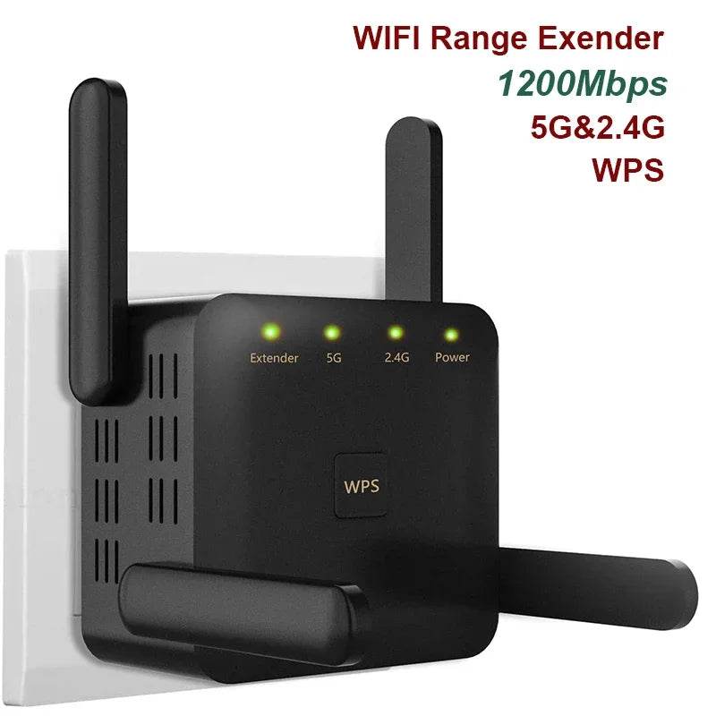 Extensor WiFi 5G Amplificator Signal 1200Mbps - Venduqo
