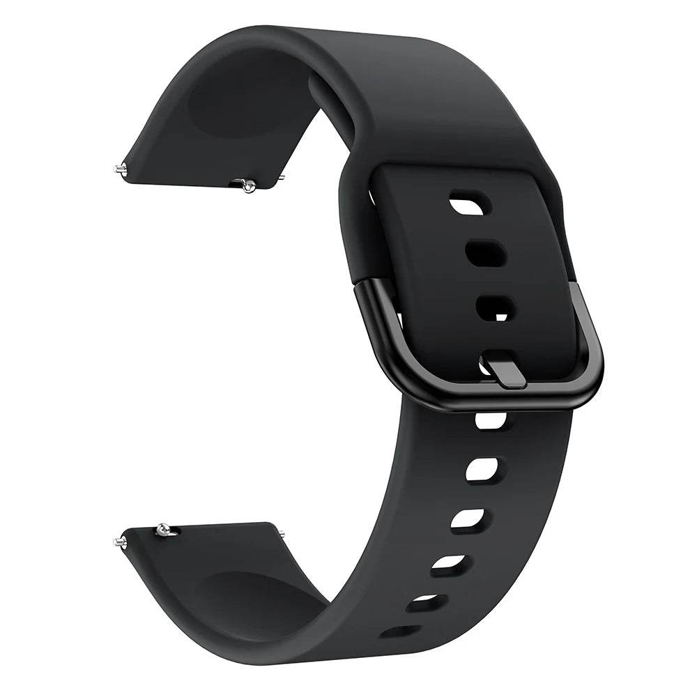 Pangă de Silicona 20mm pentru Amazfit GTS 4/2 Mini GTS 3, Bip 3/Bip U Pro - Venduqo