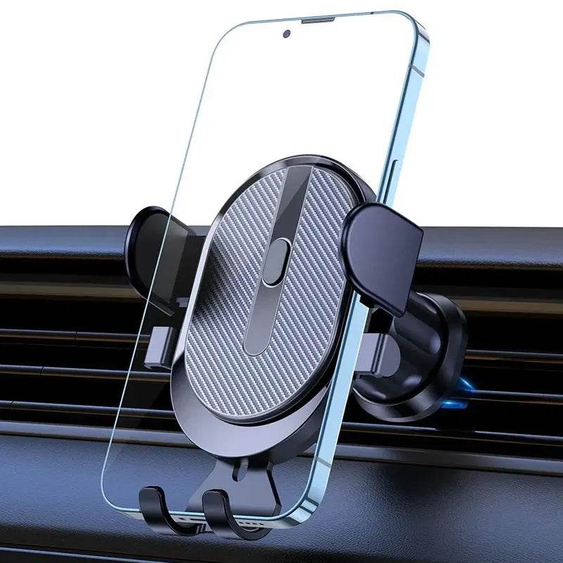 Suport Telefon Auto cu Senzație de Gravitate și Design Metallic - Venduqo