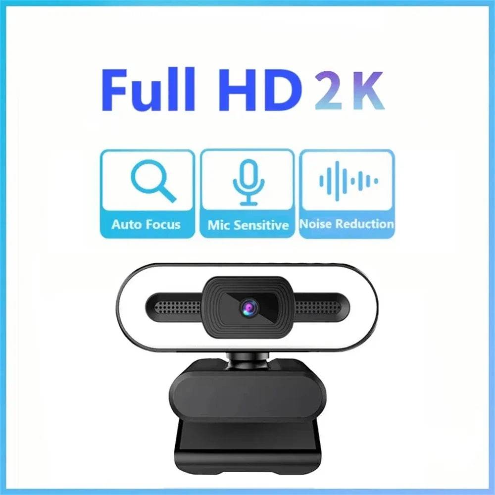 Webcam 4K Full HD cu Autofocus pentru PC și Laptop - Venduqo
