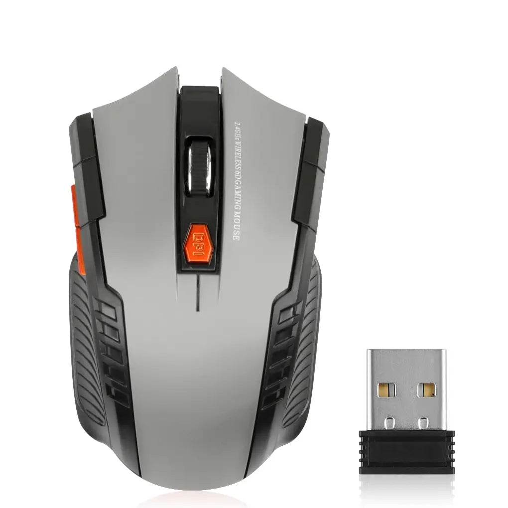 Mouse Wireless 2.4G 1600DPI pentru Gaming cu 6 Butoane - Venduqo