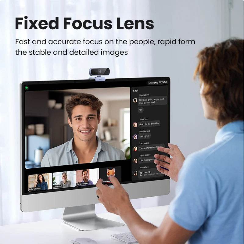 UGREEN Webcam 1080P HD Mini pentru Laptop - Venduqo