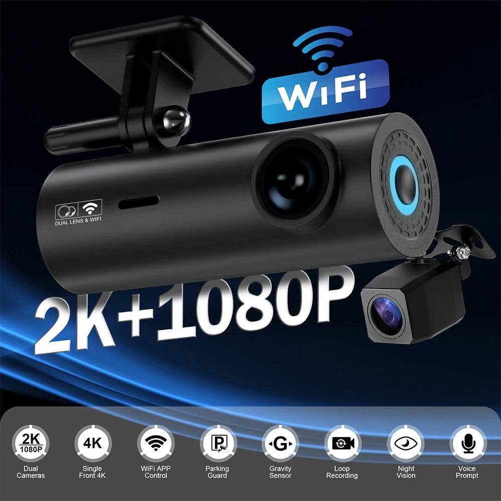 Camera Auto NOYAFA LF10 PRO Dual Lens WiFi 170° HD 1080P - Venduqo