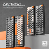 Keyboard Mecanic Wireless Bluetooth 60% K68 - Venduqo