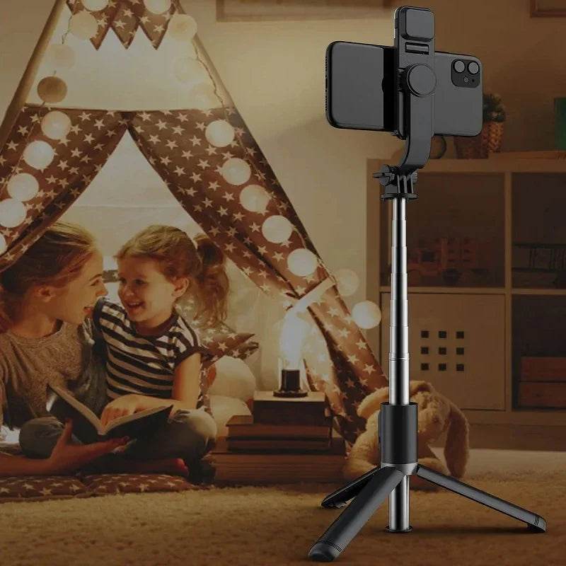 Xiaomi Mijia Selfie Stick cu Lumină LED și Trepied Extins - Venduqo