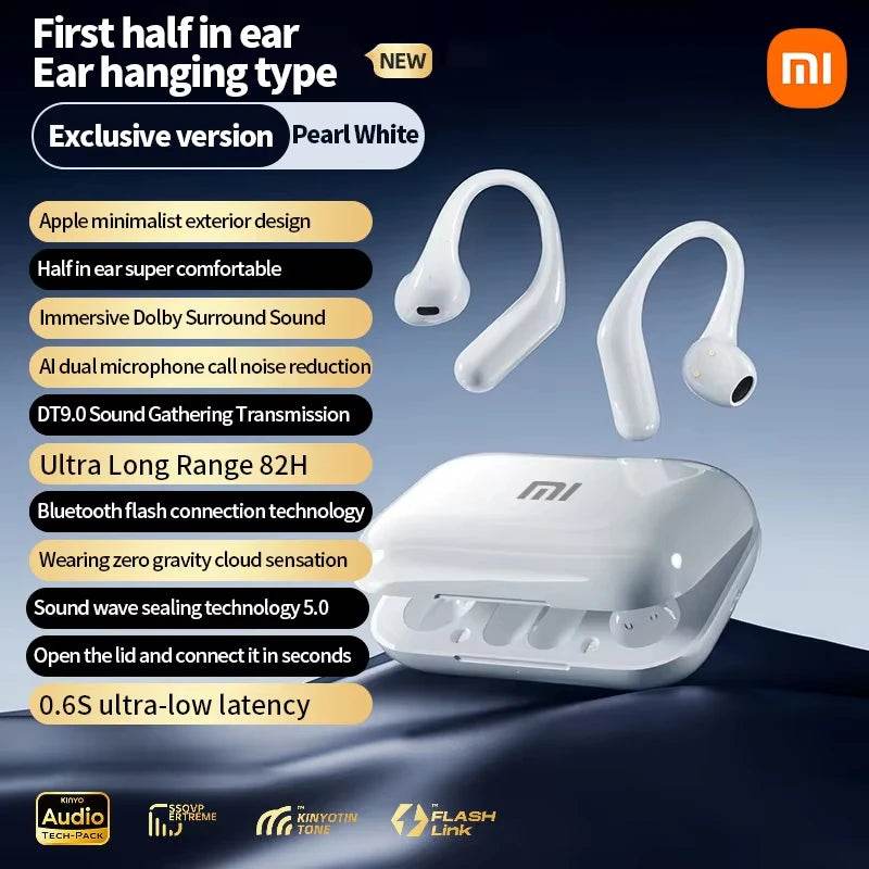 Căști wireless XIAOMI Air 6 cu suport pentru ureche - Venduqo