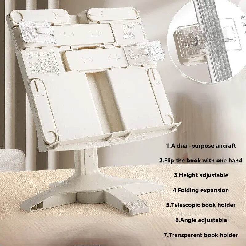 Suport Regulator pentru Cărți și Tablete Multifuncțional - Venduqo