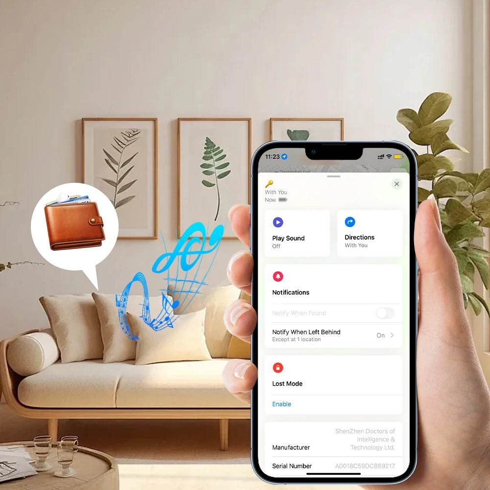 SIXWGH ITAG Dispozitiv Mini de Prevenire a Pierderii GPS - Venduqo