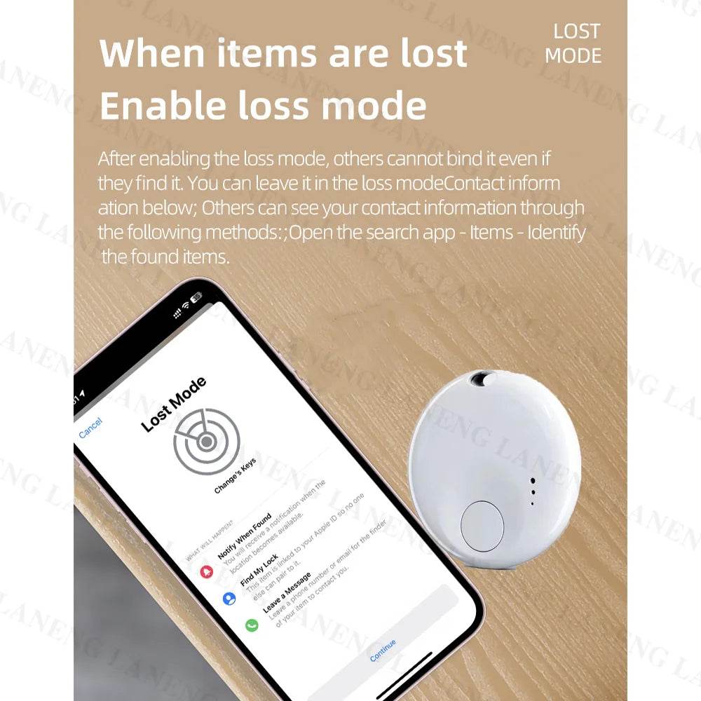 GPS Tracker IP67 MFI pentru Apple - Localizator Inteligent - Venduqo