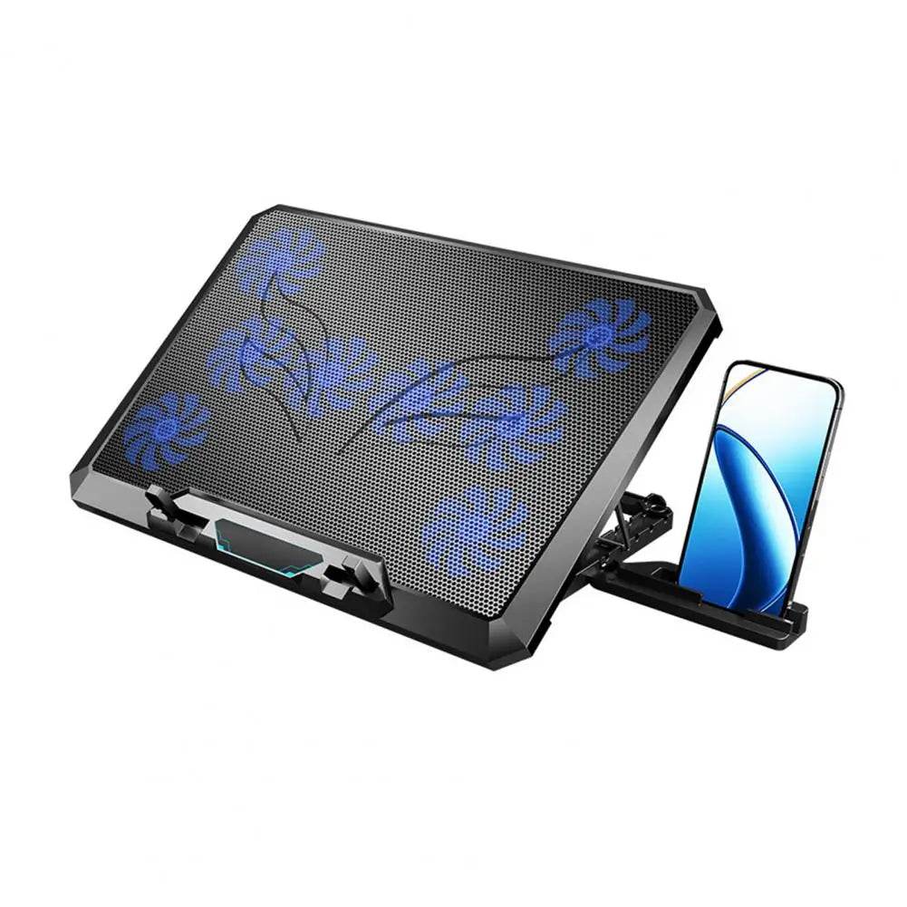 Răcitor Laptop cu Design Mesh, Pad Ajustabil cu 8 Ventilatoare - Venduqo