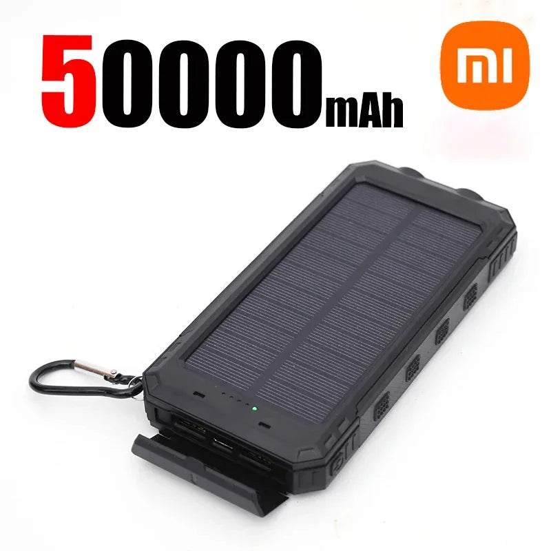 Power Bank Solar Xiaomi 200000mAh cu Lampa LED - Venduqo
