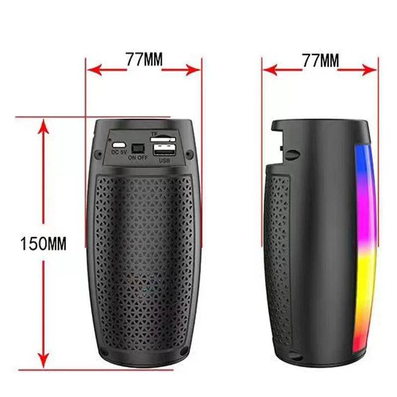XIAOMI Box Portabil Bluetooth 360° cu Iluminare Colorată - Venduqo