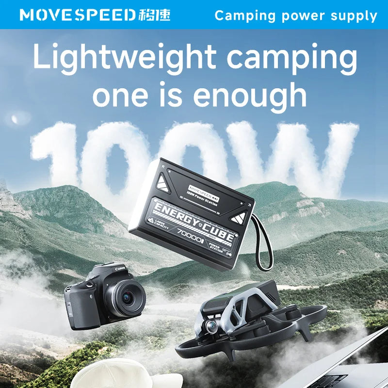 Baterie Externă MOVESPEED Z70 Pro 70000mAh Fast Charge
