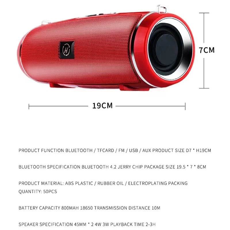 Difuzor Portabil Bluetooth 200W Waterproof cu Subwoofer - Venduqo