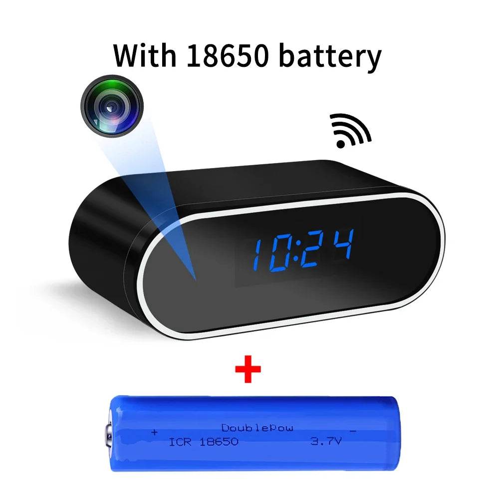 Ceas Camera Wifi HD 1080P cu Viziune Nocturnă - Venduqo