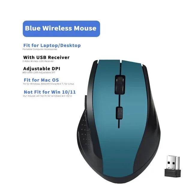 Mouse Wireless 2.4Ghz pentru Gaming PC - Venduqo