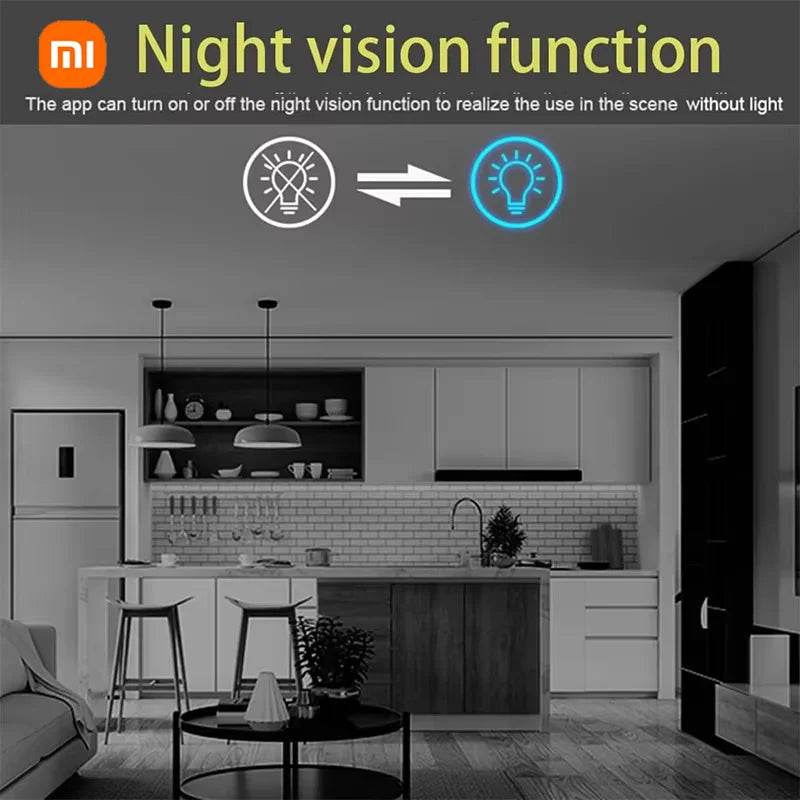 Camera Mini Wireless Xiaomi 1080p cu Viziune de Noapte - Venduqo