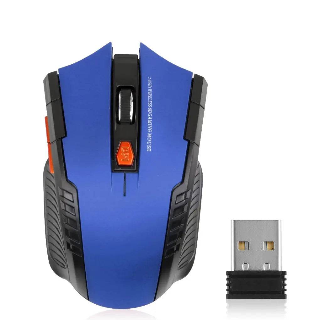 Mouse Wireless 2.4G 1600DPI pentru Gaming cu 6 Butoane - Venduqo