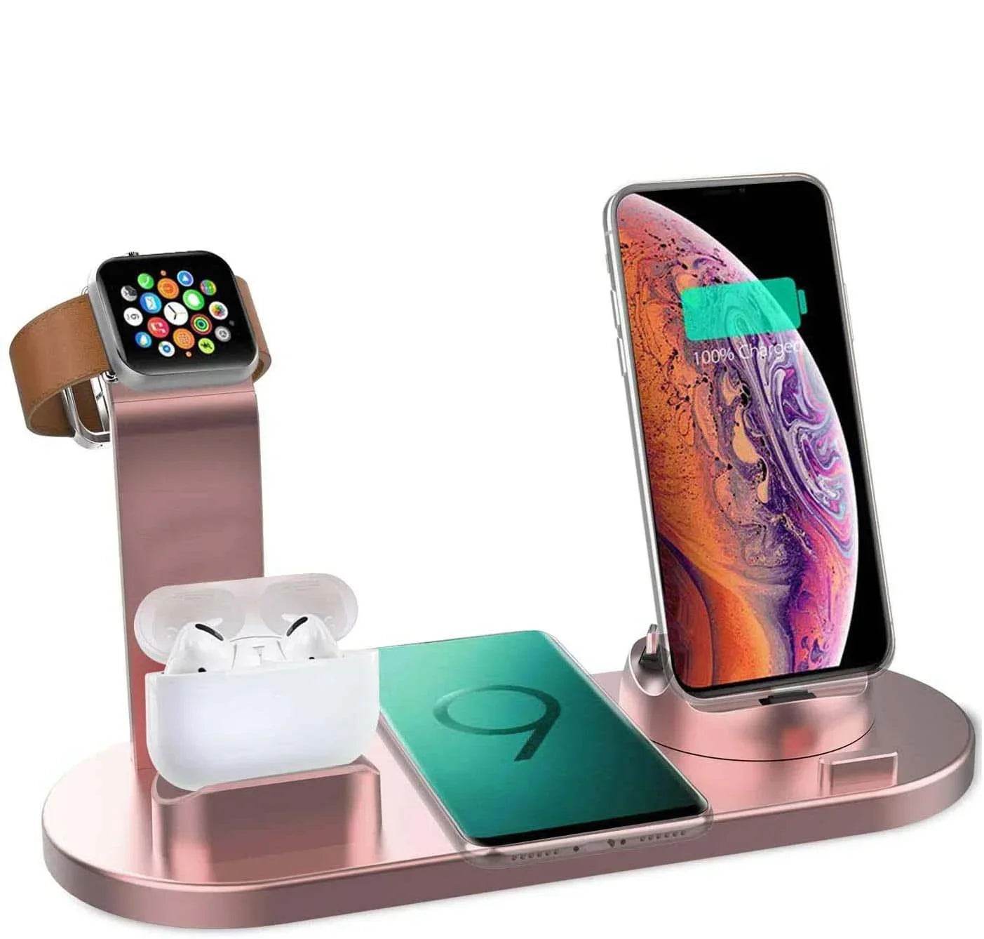 Încărcător Wireless 7 în 1 pentru iPhone, Apple Watch, Airpods - Venduqo