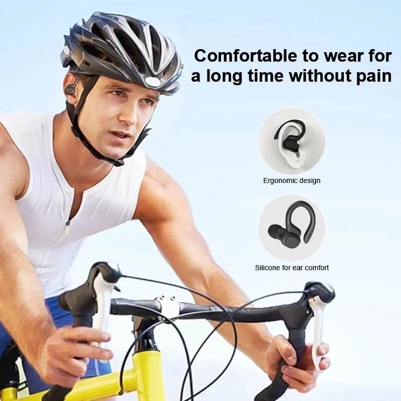 Căști Wireless Originale TWS cu Ear Hook și Microfon - Venduqo