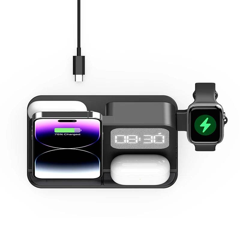 Încărcător wireless 4 în 1 multifuncțional - Venduqo