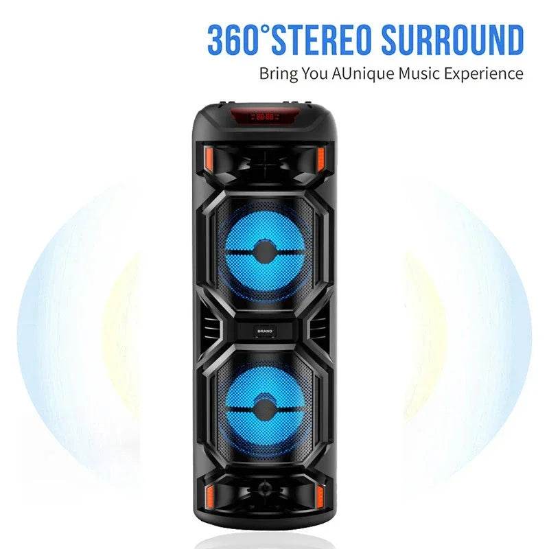 Boxa Bluetooth Portabila 1200W cu Subwoofer de 8 Inch - Venduqo