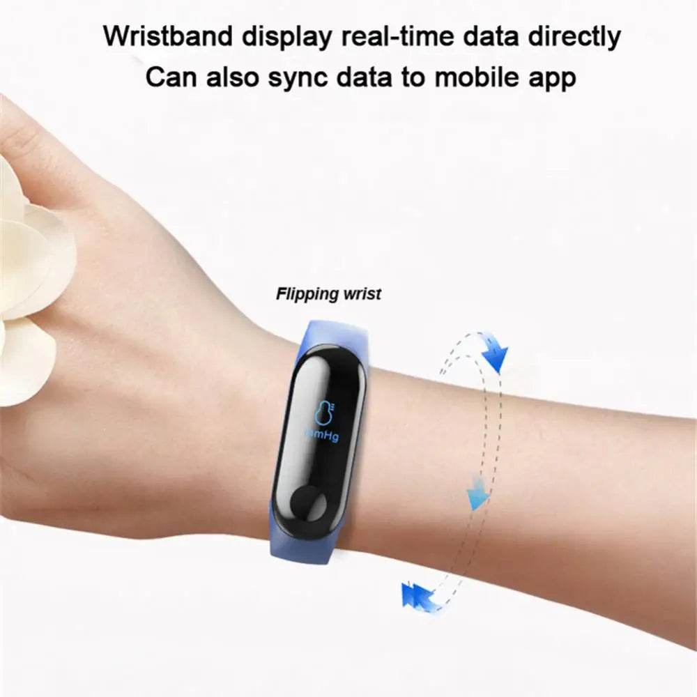 Brățară Inteligentă M3 Plus cu Monitorizare a Ritmului Cardiac - Venduqo