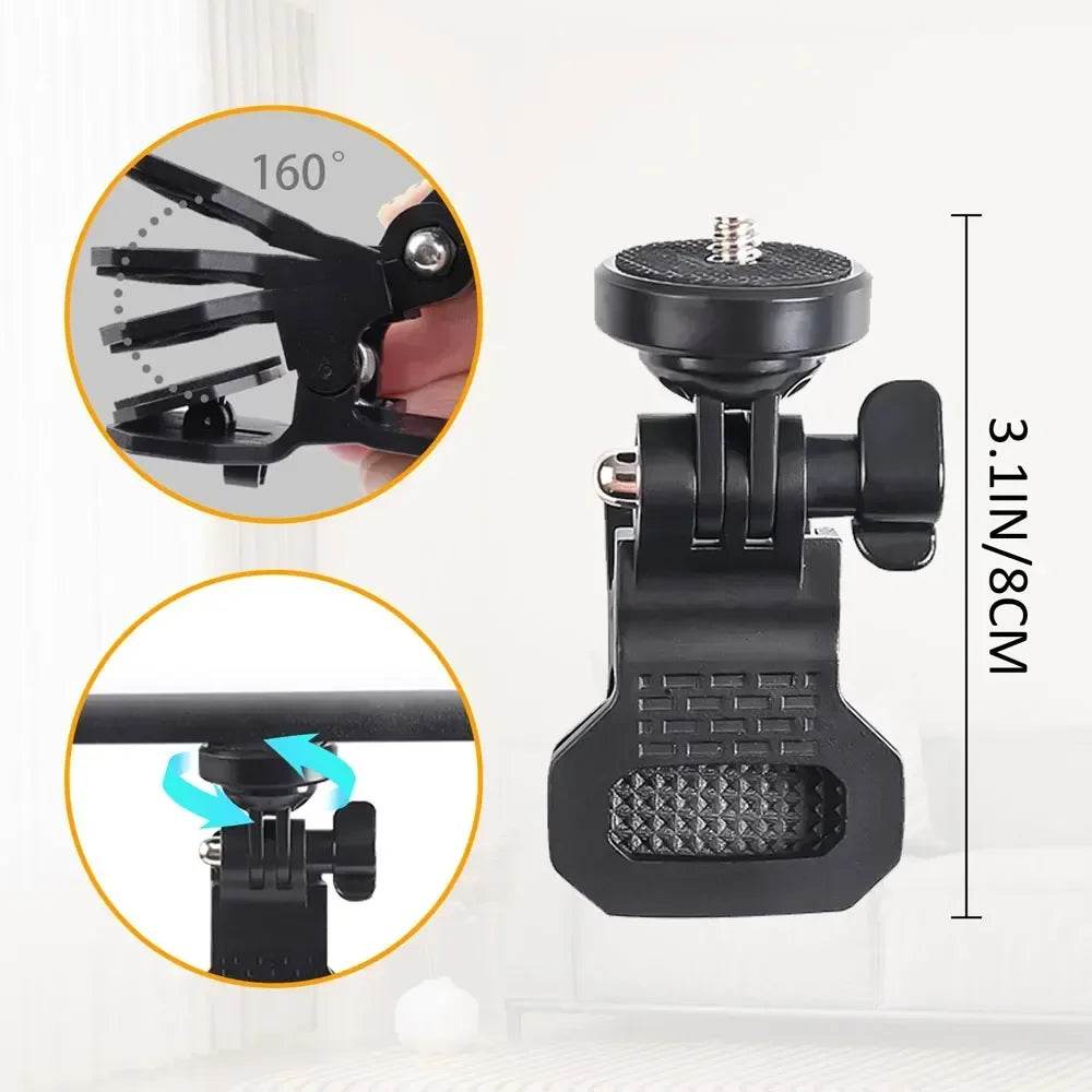 ZOMEI 6/8in LED Ring Light - Clip-On pentru Conferințe Video și Streaming Live - Venduqo