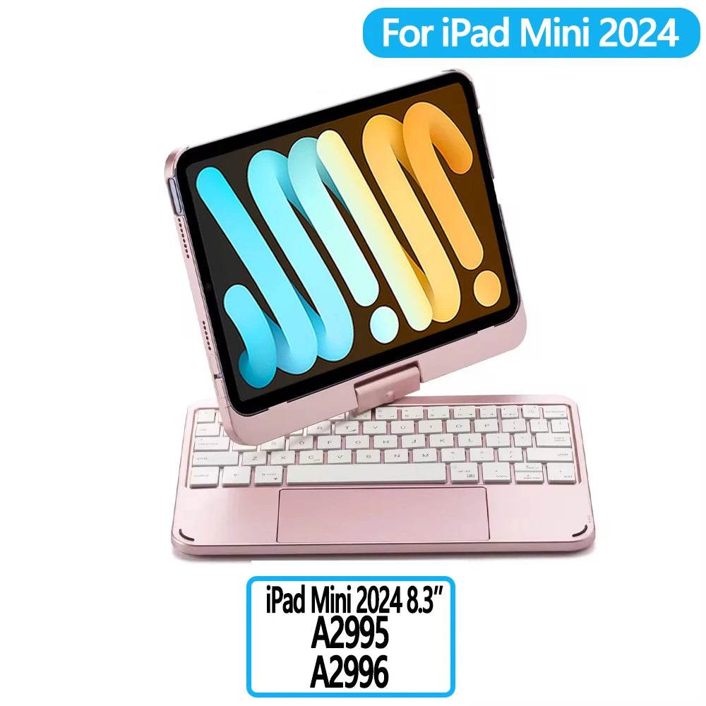Carcasa cu Tastatură Rotativă pentru iPad 10.2 - 11 - Mini - Venduqo