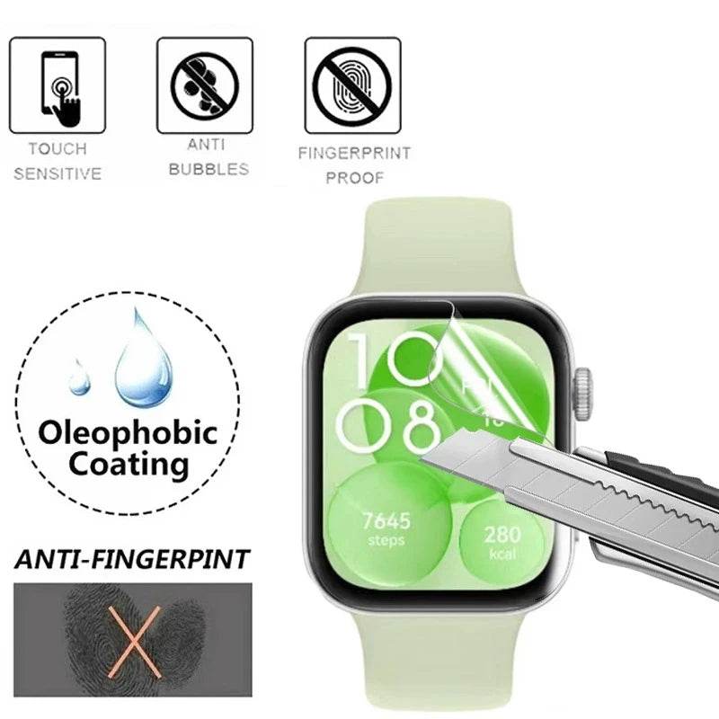 Protector Ecran TPU pentru Huawei Watch Fit 3 - 1/2PCS - Venduqo
