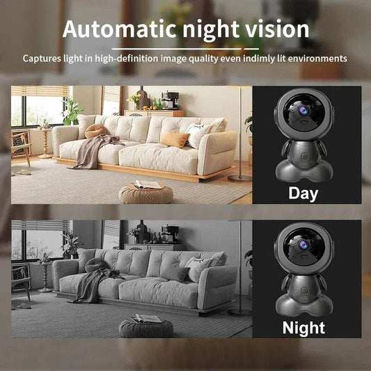 Cameră de Supraveghere Robot Wifi 8MP PTZ cu Viziune Nocturnă Color - Venduqo