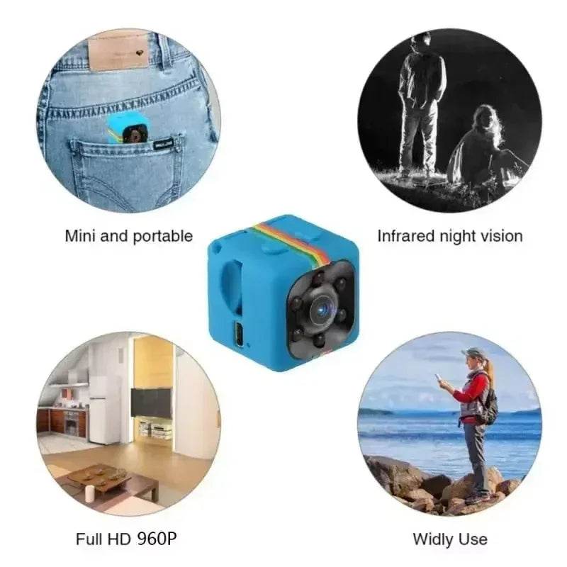 Cameră Mini Xiaomi 1080P Wifi - Video HD, Detector de Mișcare, Viziune Nocturnă - Venduqo